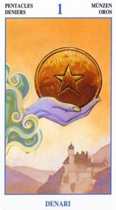 Pentakels Aas (Secret-deck)