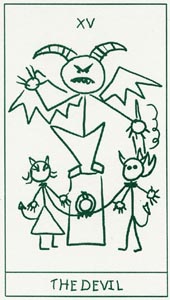 De Duivel (Stick Figure-deck)