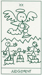 Het Oordeel (Stick Figure-deck)