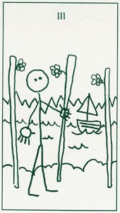 Staven Drie (Stick Figure-deck)