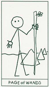 Schildknaap van Staven (Stick Figure-deck)