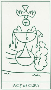 Kelken Aas (Stick Figure-deck)