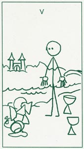 Kelken Vijf (Stick Figure-deck)