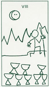Kelken Acht (Stick Figure-deck)