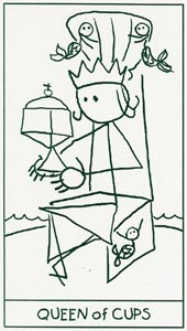 Koningin van Kelken (Stick Figure-deck)