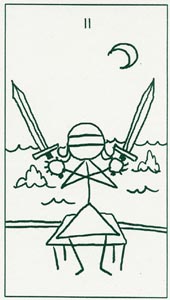 Zwaarden Twee (Stick Figure-deck)