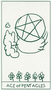 Pentakels Aas (Stick Figure-deck)