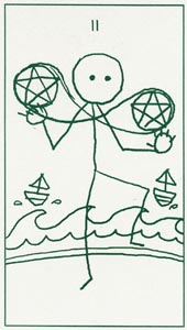 Pentakels Twee (Stick Figure-deck)