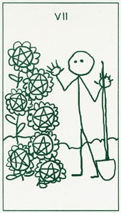 Pentakels Zeven (Stick Figure-deck)