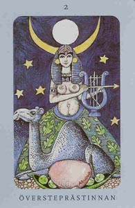 De Hogepriesteres (Swedish Witch-deck)