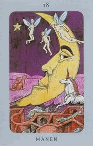 De Maan (Swedish Witch-deck)