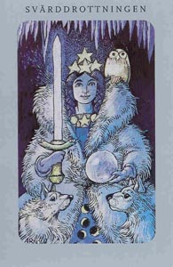 Koningin van Zwaarden (Swedish Witch-deck)