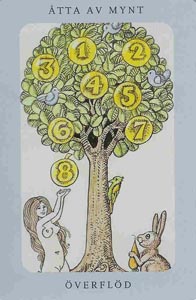 Pentakels Acht (Swedish Witch-deck)
