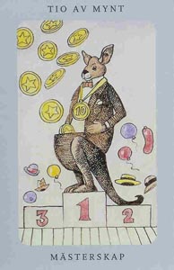 Pentakels Tien (Swedish Witch-deck)