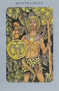 Koning van Pentakels (Swedish Witch-deck)