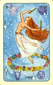 De Wereld (Tarot 93-deck)