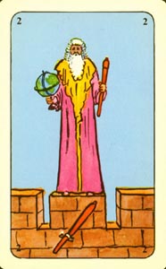Staven Twee (Tarot 93-deck)
