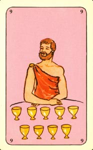 Kelken Negen (Tarot 93-deck)