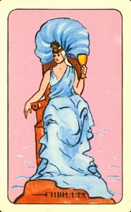 Koningin van Kelken (Tarot 93-deck)