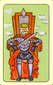 Koning van Zwaarden (Tarot 93-deck)